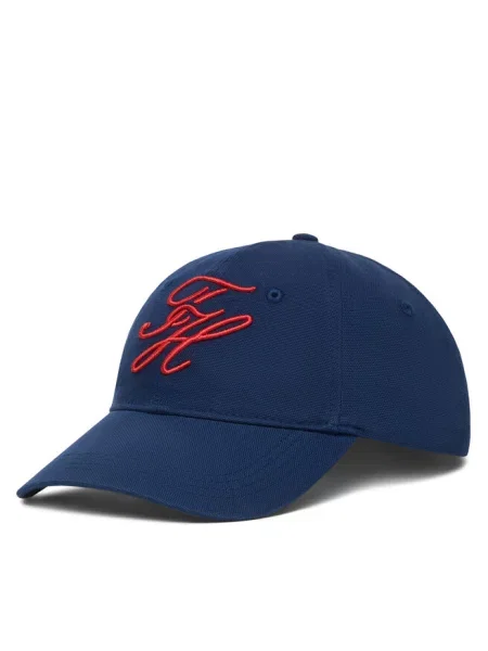 Tommy Hilfiger Czapka z daszkiem Logo Embroidery Baseball Cap Granatowy