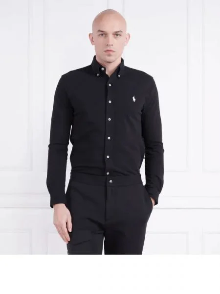 POLO RALPH LAUREN cămașă negru
