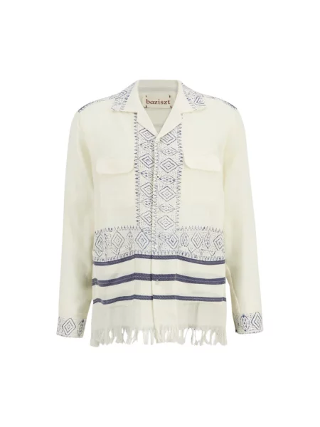 Koszula Baziszt beżowa