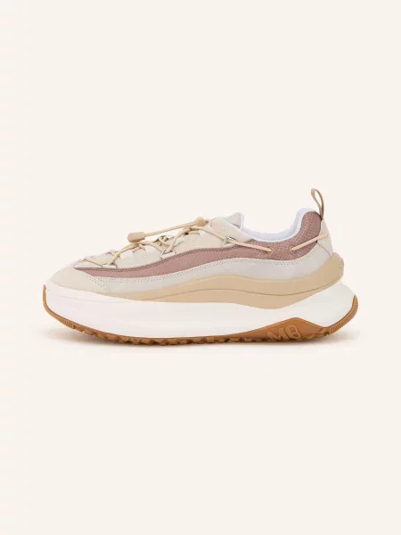 Béžové Tenisky Moon Boot Xlace hnědé
