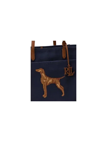 LAUREN RALPH LAUREN Ročna torba Mornarsko modra