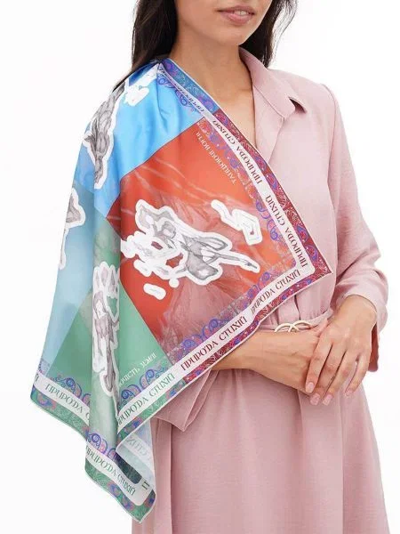 Шелковый платок Myscarf
