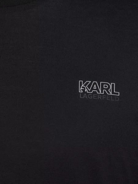 Лонгслів Karl Lagerfeld чорний