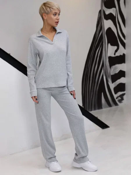 Кофта для дому Leinle сірий