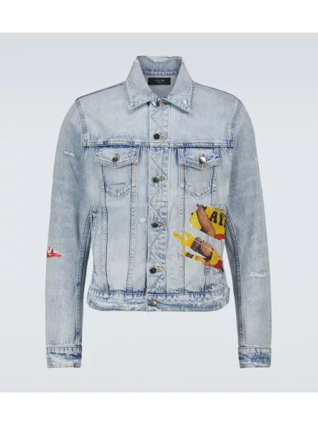 Geacă de blugi Amiri albastru