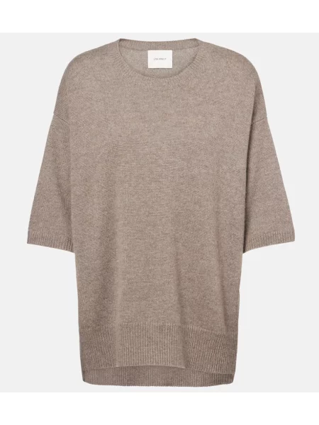 Džemper Lisa Yang od kašmira smeđa