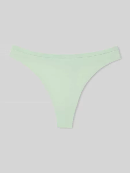 Stringi z elastycznym pasem z logo Calvin Klein Underwear miętowe
