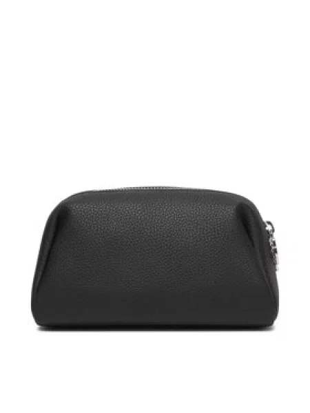 Karl Lagerfeld Kosmetická taštička Ikon Pebble' černá