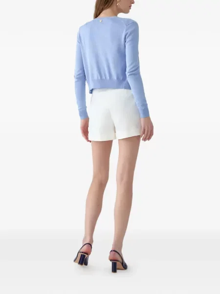 Pantaloni scurți Carolina Herrera alb
