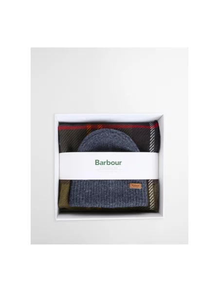 Fular Barbour albastru
