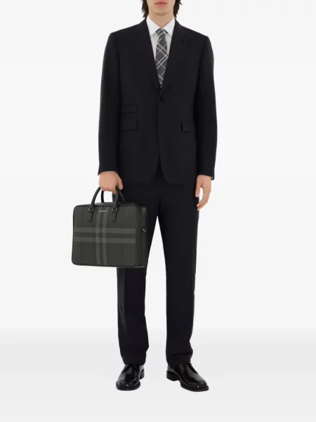 Servietă Burberry gri