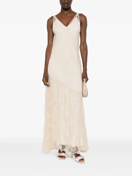Rochie maxi Rame cu decolteu în V