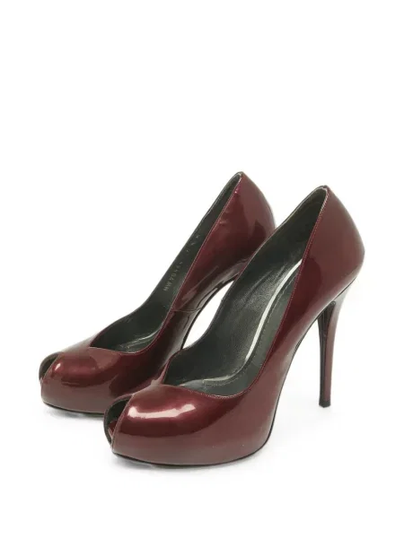 Pantofi cu toc Stuart Weitzman din piele roșu
