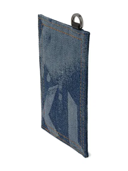 KARL LAGERFELD JEANS Peňaženka denim / biela modrá