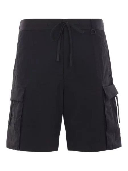 Pantaloni scurți cargo Herno negru
