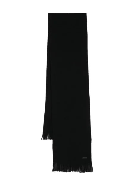 Fular Boss de lână negru