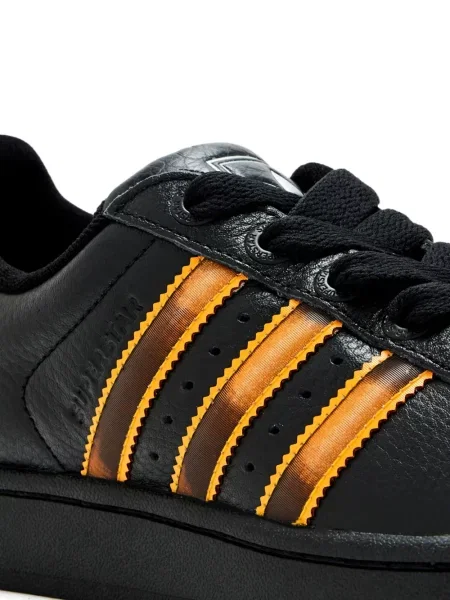 Prugaste tenisice Adidas Adizero s vezicama od brušene kože crna