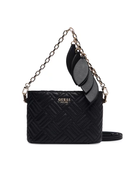 Guess Τσάντα Sally Mini μαύρο