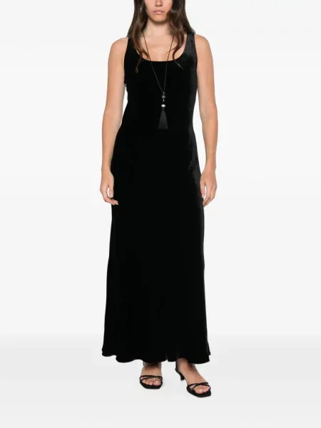 Rochie Róhe de catifea negru