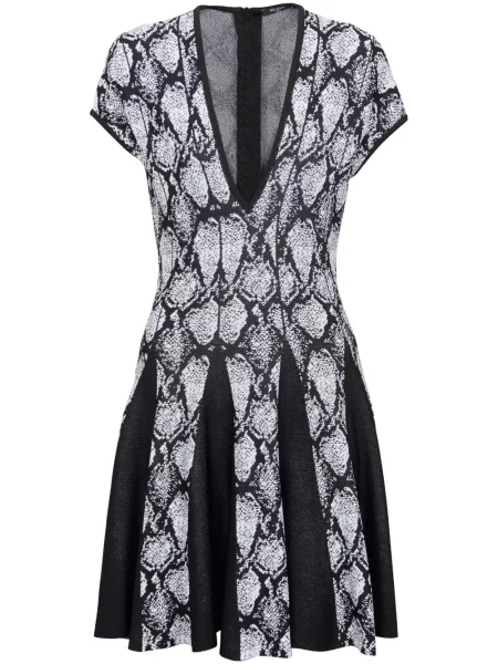 Rochie Balmain tricotate de costum negru