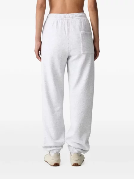 Pantaloni Sporty & Rich cu imagine alergare cu cordon gri