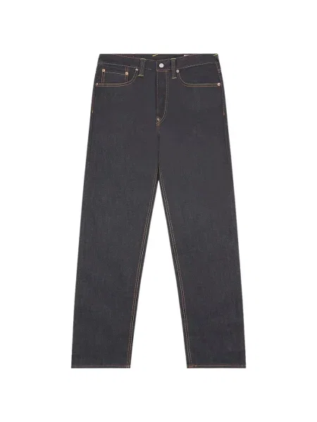 Blugi Evisu cu imagine albastru