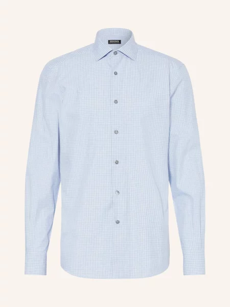 Zegna Košile Regular Fit tmavě modrá
