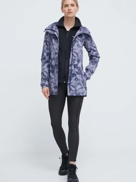 Nepremokavá bunda Columbia Splash A Little II Jacket fialová
