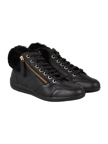 Sneakersy Geox czarne