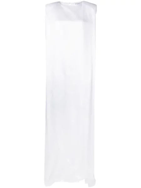 Rochie Vetements cu imagine de costum alb