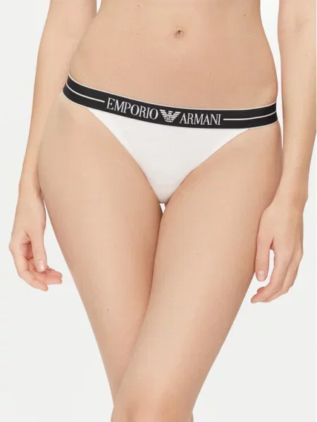 Стрінги Emporio Armani Underwear білі
