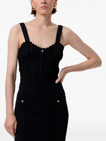 Top Fracomina tricotate negru