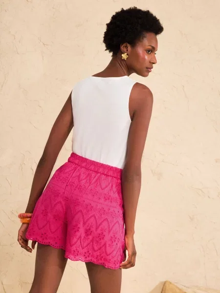 Love & roses Pantaloni magenta
