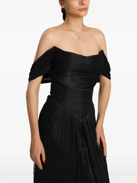 Rochie maxi Miau By Clara Rotescu negru