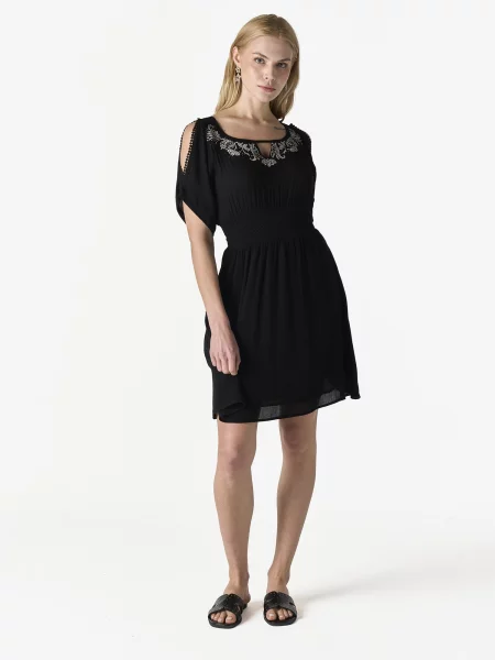 KOROSHI Rochie bej negru