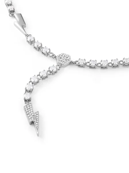 Colier Philipp Plein argintiu