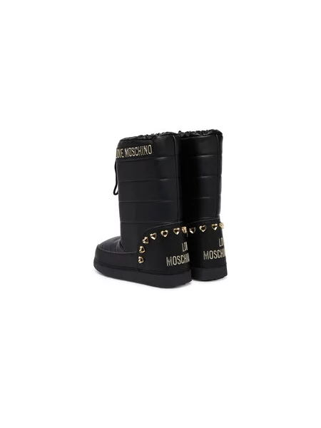 Snehule LOVE MOSCHINO čierna