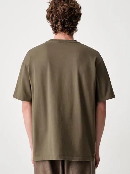 Drôle de Monsieur T-shirt Ornements zielona