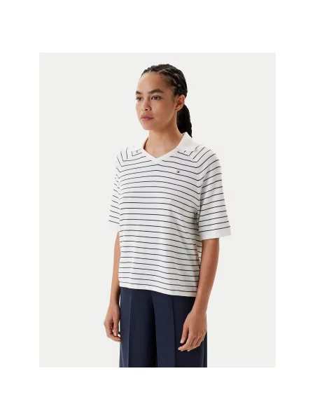 Tommy Hilfiger T-Shirt Σκούρο Regular Fit μπλε