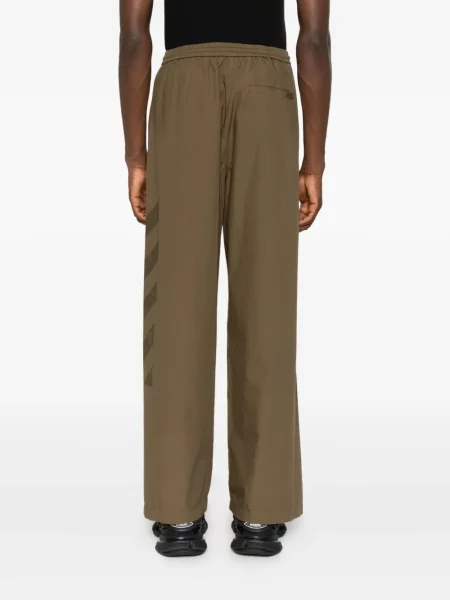Pantaloni Off-white alb