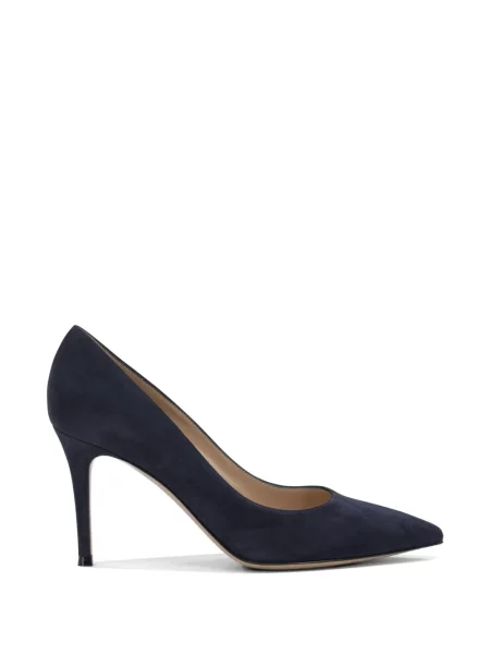 Pantofi cu toc Gianvito Rossi albastru