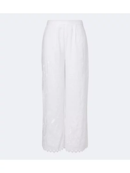 Pantaloni Eres de in alb