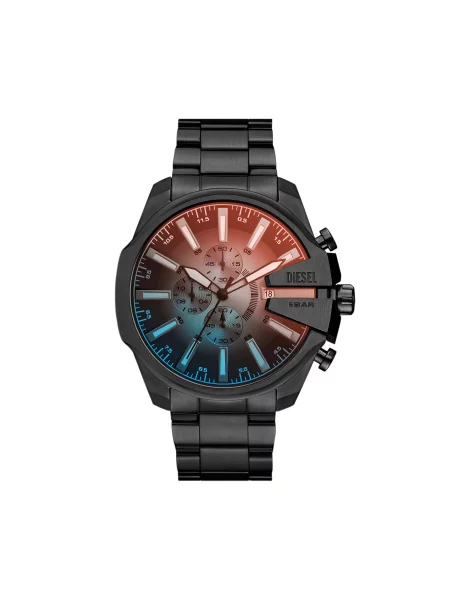 Diesel Годинник Mega Chief Slim чорний