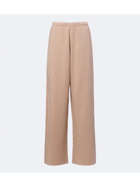 Hlače Stella Mccartney od jersey bež