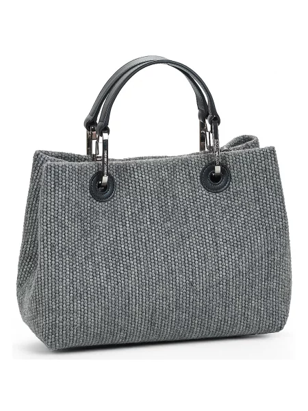 Crossbody kabelka Emporio Armani sivá