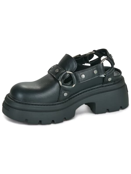 Pantofi Buffalo cu cataramă negru