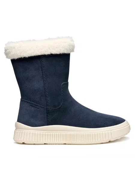 Geox Zimski škornji J Laquinny Wpf S Mornarsko modra