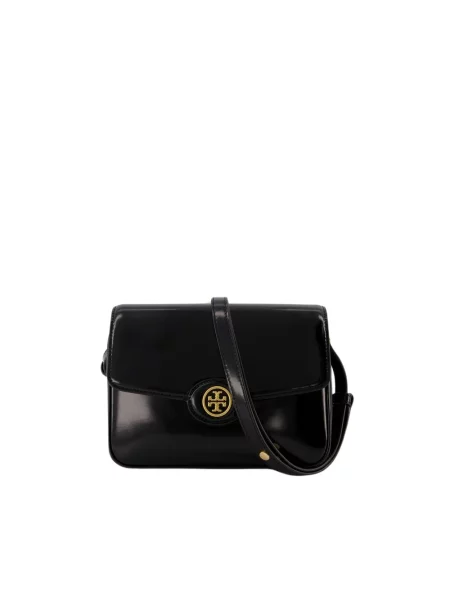 Torebka hobo Tory Burch skórzana czarna