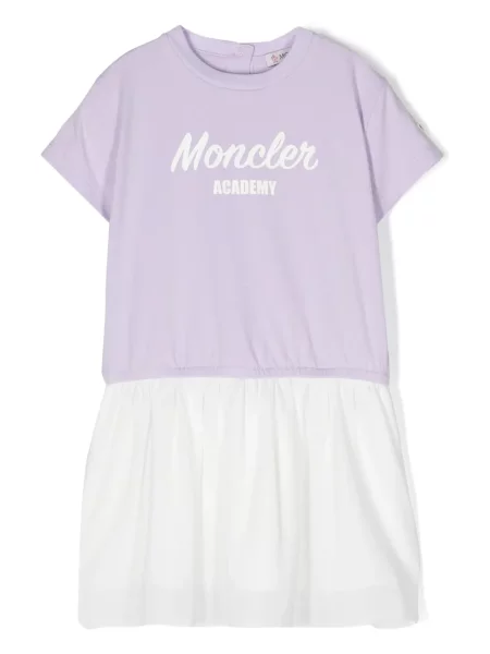 Sukienka dziecięca Moncler Enfant fioletowa