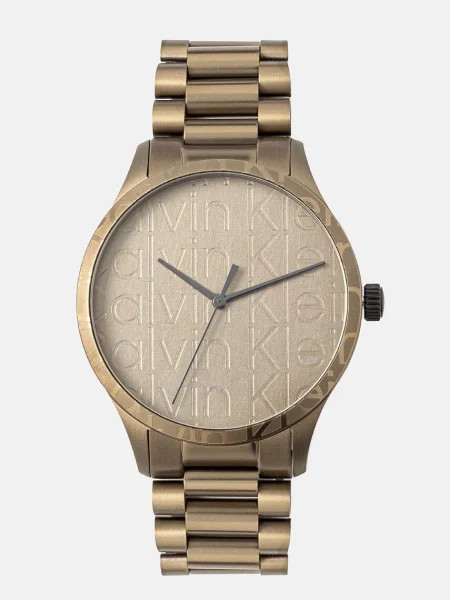 Часовници Calvin Klein бежово